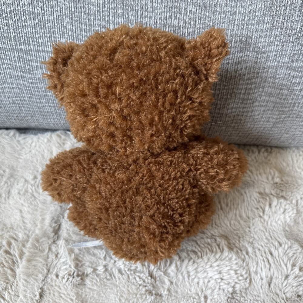 2016 Hug Fun Stuffed Animal Plush Bear Super Soft Brown with Tag 10" sitting - Picture 4 of 6